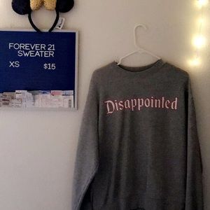 Forever 21 Men’s Disappointed Sweater (XS)